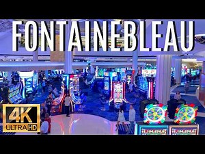 Fontainebleau Las Vegas Walking Tour | Full Casino Floor & Shops Walkthrough | May 2026 [4K]