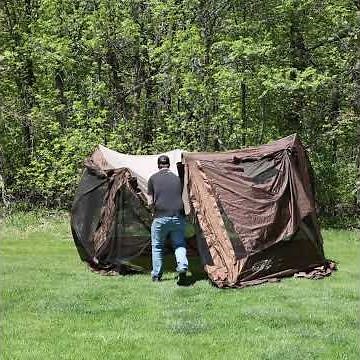 Quick-Set by Clam Pavilion Screen Tent Set Up