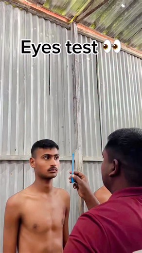 Sainik Vijay Yadav on Instagram: "Army eye test 🥹🪖 Army Eye Test is conducted to check vision accuracy, eye health, and ability to identify letters and symbols from a distance. Clear eyesight is important for field performance, target accuracy, and overall fitness assessment. ##armylover #armystrong #soldier"