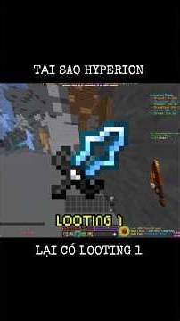 LOOTING 1 HYPERION | HYPIXEL SKYBLOCK #hypixelskyblock #minecraftvn #minecraftvietnam