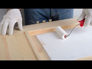 Applying a primer to wood - Bricomania