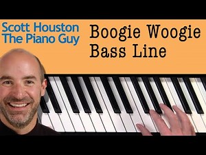Boogie Woogie Piano Bass Line Pattern