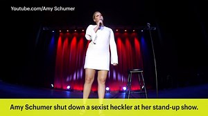 Amy Schumer shut down a sexist heckler at her show in the most PERFECT way: share.ew.com/47IjoSL 󾮞🏼 󾮞🏼 | Entertainment Weekly