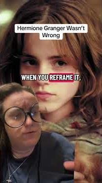 Hermione Granger Wasn’t Wrong #harrypotter #hermionegranger #ronweasley #hogwarts #gryffindor