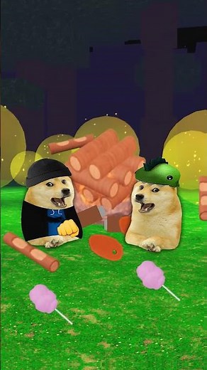 Doge Rabbit & Wolf x Bad Doge - Friends Story #roblox #99nightintheforest #usa