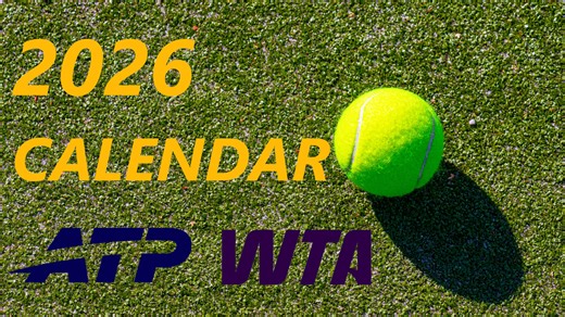 Tennis calendar in 2026: dates for all Grand Slams, ATP and WTA Masters 1000 in 2026