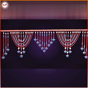 New Look Toran Design Idea || DIY Door Decoration Toran Making youtube.com/Kishancreation | Kishan creation