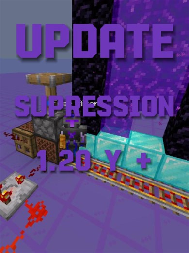 Update Supression #minecraft #java #stream #updates #supression #minecraft #fypシ゚viral