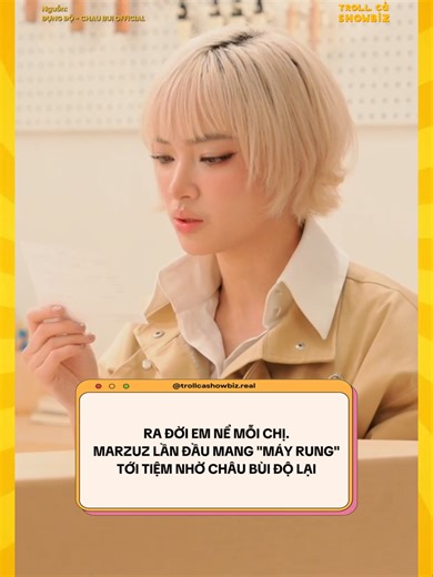 Mang cái gì chấn động thiệt chớ =))) #chaubui #marzuz #binz #DungDo #metub #tiktokgiaitri #trollcashowbiz