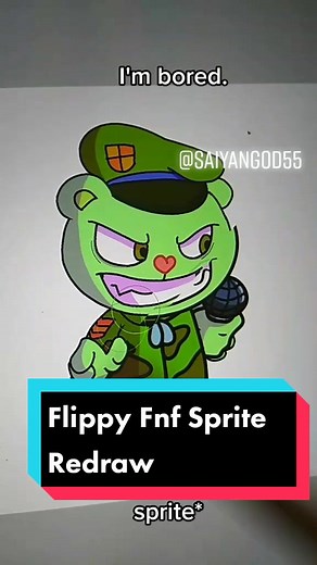 Flippy Fnf Sprite Redraw