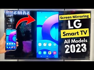 LG Smart TV (WebOS) Screen Mirroring (All Model) || Lg 43-inch 4K Smart Led TV UQ7550