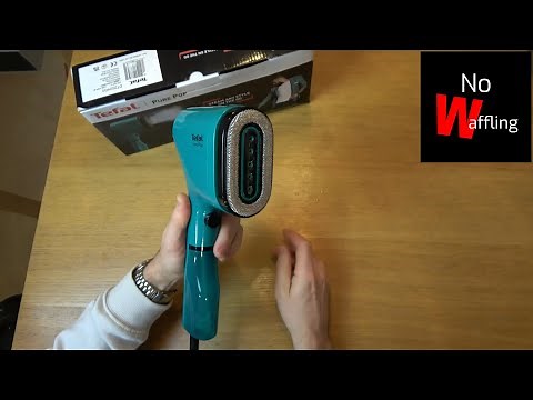 How to Use a Tefal Pure Pop Slim Handheld Clothes Travel Steamer DT2024 - Beginners guide