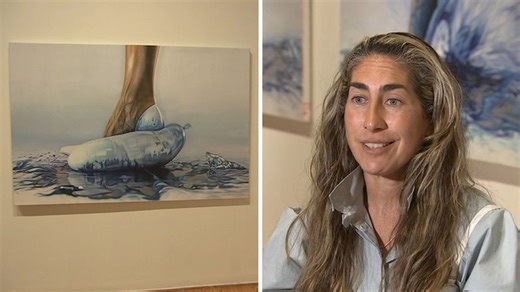 'Under Pressure': San Francisco artist's exhibit in Chicago is an SOS to save the planet | Haystack News
