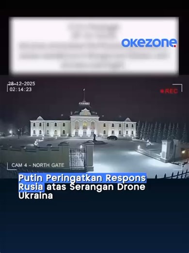Presiden Rusia Vladimir Putin memperingatkan bahwa serangan drone Ukraina ke kediamannya di Novgorod tidak akan dibiarkan tanpa balasan. Peringatan itu disampaikan dalam percakapan telepon dengan Presiden AS Donald Trump dan disebut memengaruhi sikap Rusia terhadap rencana kesepakatan damai. Kremlin mengklaim Trump terkejut dan marah setelah mengetahui serangan tersebut. Meski situasi memanas, kedua pemimpin sepakat melanjutkan dialog guna mencari jalan keluar konflik Ukraina. Rusia juga mengkla
