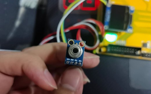 基于STM32的红外测温仪功能演示