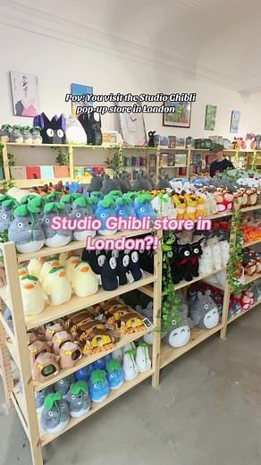 Explore the Studio Ghibli Pop-Up Store in London