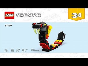 👑 LEGO instructions 👑 Creator 👑 31159 👑 Wild Animals Surprising Spider 👑 (Book 3) 👑