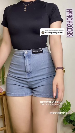 Replying to @juliemar24 high waist shorts #TiktokShopFashion #short #highwaistshort #shortforwomen #denimshort