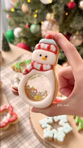 シャカシャカクッキー作ってみた☃️🧣🎄#クリスマス#簡単レシピ#クッキー#お菓子作り#Christmas#asmr#shorts#cookies