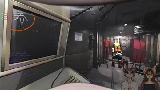 Lethal company with ISaidArf (Protogen mod on)