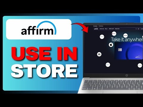 How To Use Affirm Debit Card In-Store 2025!