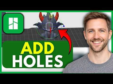 How To ADD HOLES in Bambu Studio Slicer (EASY) 2026