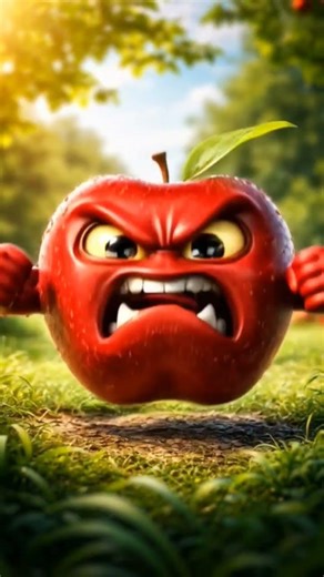 take that apple #fpy #viral #ai #shot #angry #apple