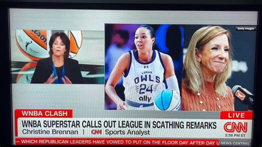 128K views · 1.7K reactions | A portion of our CNN interview on the chaos enveloping the WNBA | Christine Brennan | Facebook