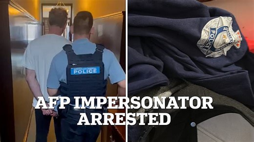 Developer caught posing as AFP officer with fake badge