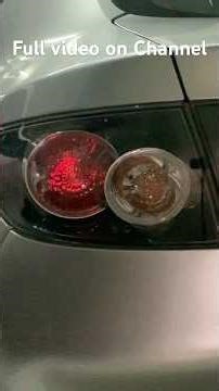 Mazda3 Tail Light Casing Replacement SHORT