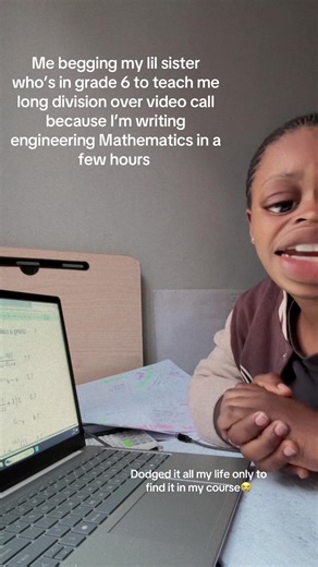 Struggling with Long Division Before Engineering Exam