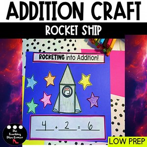 Space Addition Math Craft