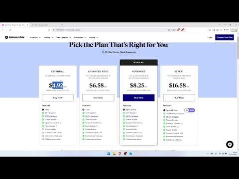 15.1 Elementor FREE vs Pro