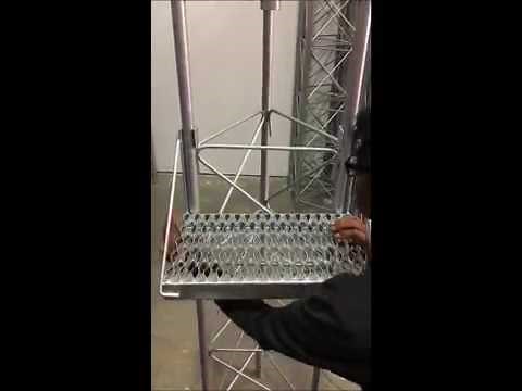 How To Install Rohn WP45G Work Platform on a 45G Tower