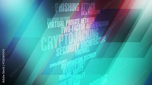 Cybercrime and cyber security in abstract background safeguarding secure technology and secure connection against cyber attacks and identity theft