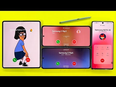 Madness Incoming + Outgoing Call Samsung Z Fold 3, Z Flip 3, Z Flip 5, Galaxy Note 20