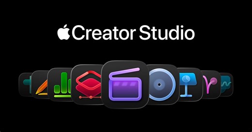 Introducing Apple Creator Studio, an inspiring collection of creative apps