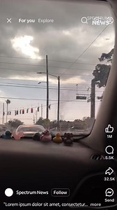 Viewer Brad Palmer caught this brief “landspout” in Pinellas Park around 5:40 p.m. today as showers and storms made their way into Pinellas County. A landspout is a very small tornado, but we refer to them as that because they usually are very brief and small and also don’t occur under a mesocyclone. These will typically occur when our boundaries collide rather than in a supercell like we see with a more typical tornado. #flwx #FL #tampabay | Spectrum Bay News 9