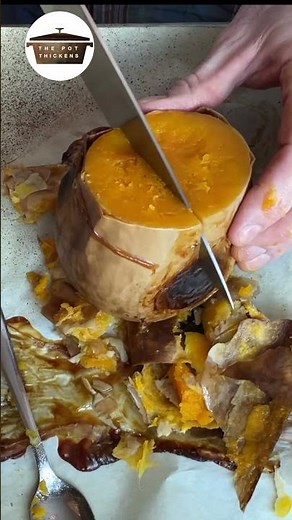 How to roast a butternut squash in the oven | #shorts