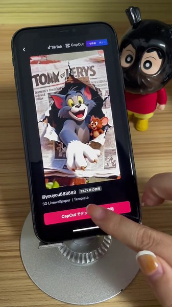 トムとジェリーの3D壁紙を無料ダウンロード