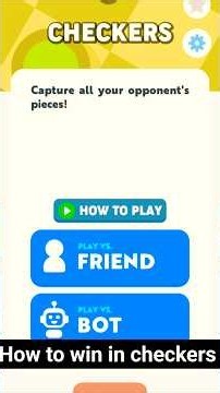 how to play and win in checkers | 2 player game 2026 #games