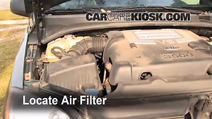 How to Change Engine Air Filter: 2009 Kia Sorento LX 3.3L V6