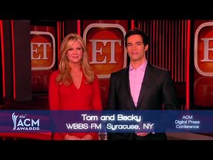 2013 ACM Awards On-Air Personality of the Year Nominees Presented by Nancy O'Dell and Rob Marciano