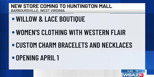 New store coming to Huntington Mall