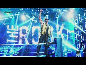 The Rock NEW WWE Theme Song - "Is Cooking (Electrifying Intro)" with Arena Effects