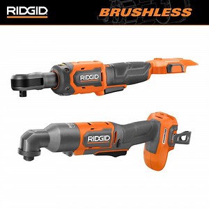 RIDGID 18V Brushless Cordless 2-Tool Combo Kit with SubCompact Right Angle Impact Driver and 3/8 in. Ratchet (Tools Only) - The Home Depot