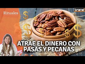 Ritual para atraer el DINERO y prosperidad con pecanas y pasas