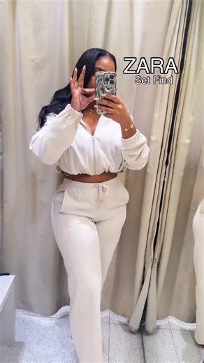 Fashion Style For Women on Instagram: "ZARA Set Find 🤎 New color and style added ! Comment “ZARA ” or “ 🔗” to receive the outfit code. This Zara set is the perfect mix of chic and casual. Whether you style it with heels or boots, comes in 4 colors and different styles. ✨ Comes in 4 colors ✨ Wearing XS top / M bottom ✨ Height: 5’4” | 170 lb | Hips: 44” Ways to Shop: • Shop directly through my LTK storefront (link in bio) • Check my ZARA highlight in bio • Direct link:https://liketk.it/5KOVA The