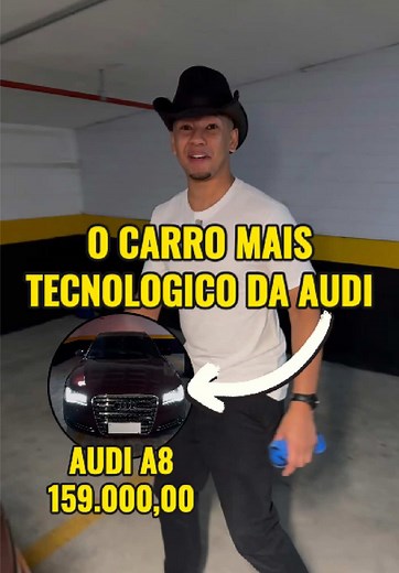 O Carro Mais Tecnológico da Audi: A8 Incrível!