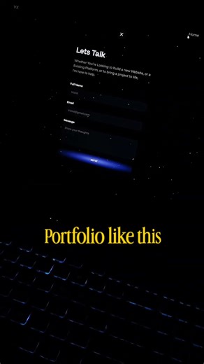 3D portfolio#webdesign #reels #vibecoding#coding #webdevelopment#editing #portfolio#viral#codinglife